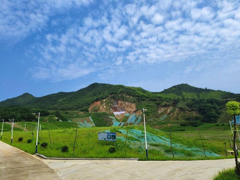 銅山、前山露天采坑復(fù)墾項(xiàng)目完成